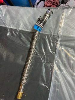Water heater metal hose