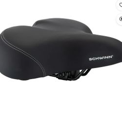 Schwinn Schwinn Cruise Super Midway Bicycle Saddle, Foam Padding, Black