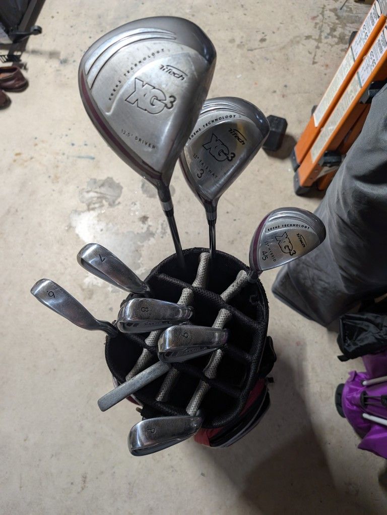 Ti Tech Golf Clubs
