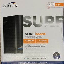 ARRIS G34 cable Modem Router Combo