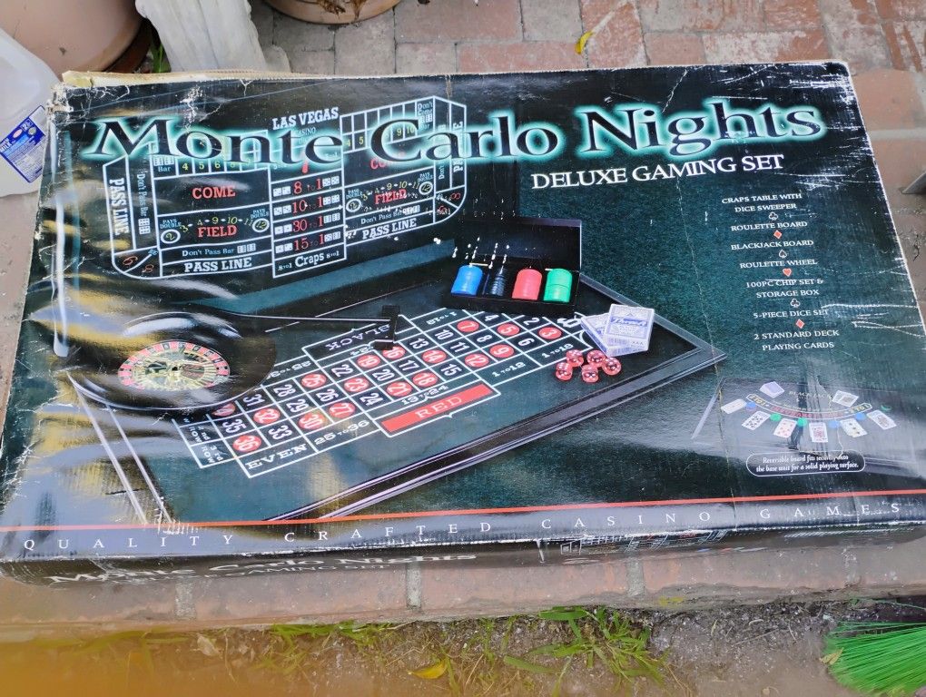 CASINO GAMES DELUXE ALL IN 1 $75