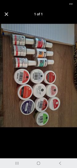Nail dipping and powder set