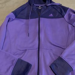 Purple Adidas Sweater