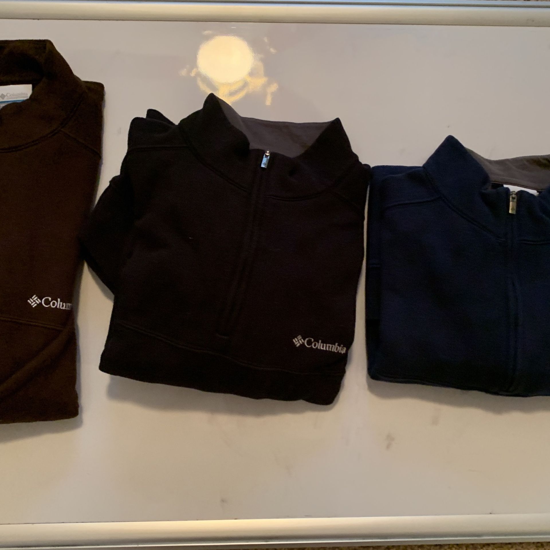 3 Columbia Fleece Jackets