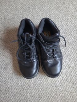 Men's Black Leather Shoes Size 8.5