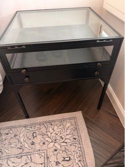 Shadow box nightstand
