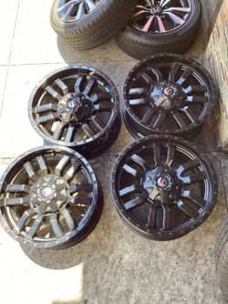 20” FUEL WHEELS 8x170 FORD F250  EXCURSION