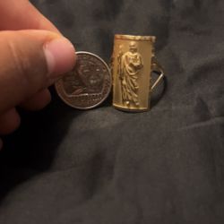 san judas 14k ring