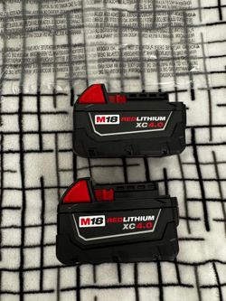 Milwaukee M18 RedLithium XC4.0 Batteries – 2 Pack