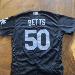 Dodger’s Mookie Betts Black Stitched Jersey For Men All Sizes 