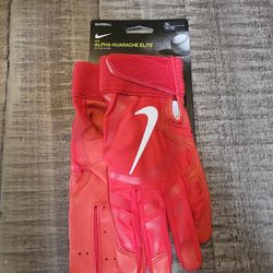 Nike Alpha Huarache Elite Baseball Batting Gloves Sz XL 