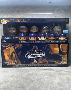 Funko Pop! Los Angeles Dodgers World Series 2025 Champions 5 Pack (Fantastic Exclusive)
