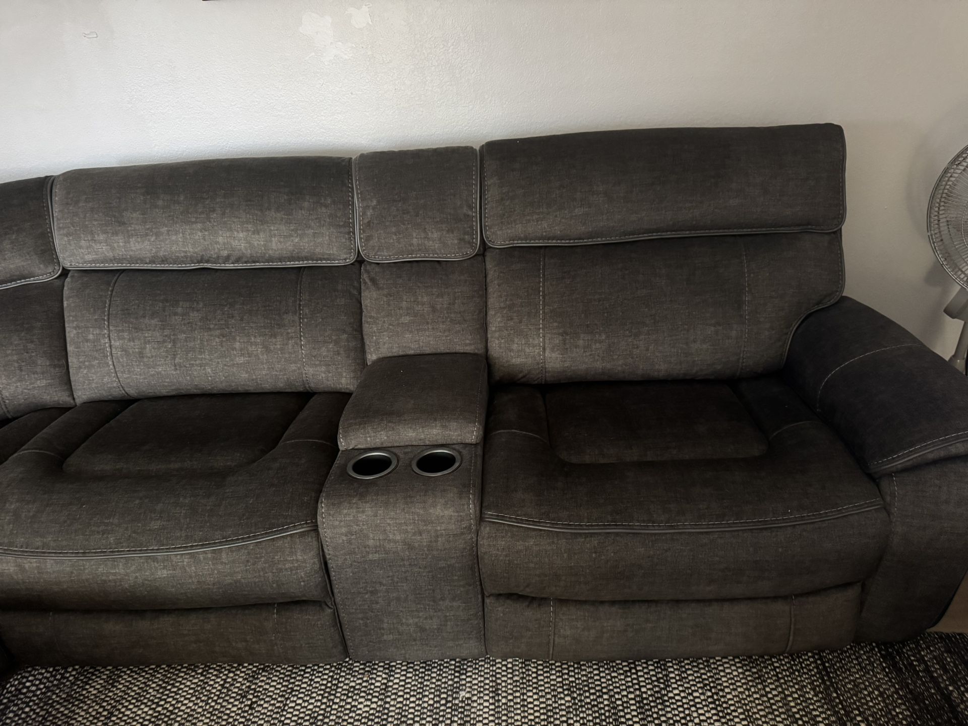 Grey Sectional Only 1year Old