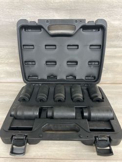 MATCO AXL6PT 1/2" Drive 8pc Metric 6-Pt Front Axle Nut Socket Set (PO1022407)