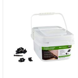 Trex Universal Hidden Deck Fasteners Combo Bucket 