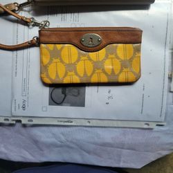 Fossil Wristlet Coin Wallet 4Dollars