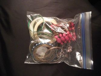 Assorted Bag Of Bracelets And Bangles