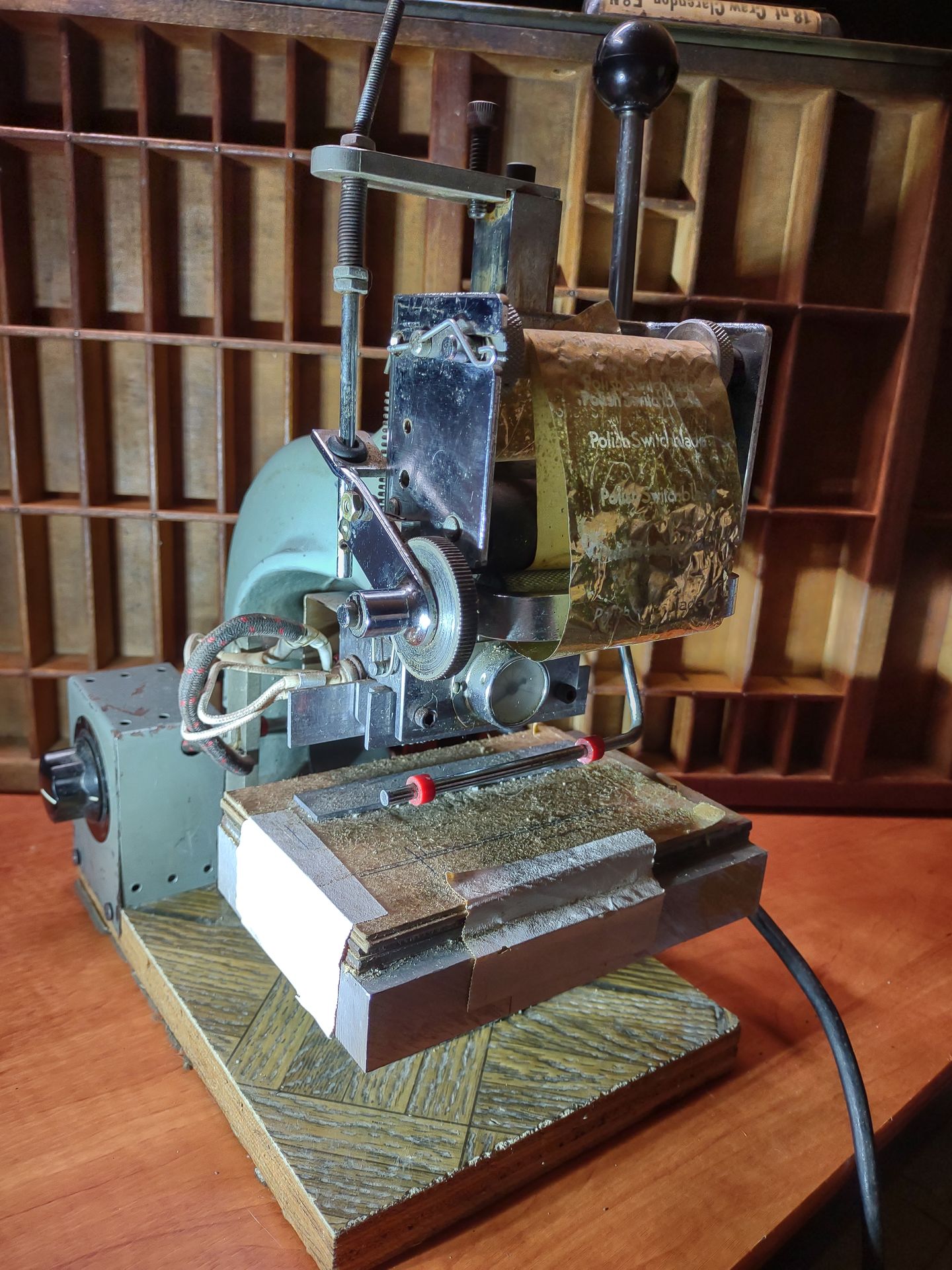 Vintage/Antique Hot Stamping Foil Machine