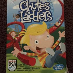 Used Chutes And Ladders Boardgame