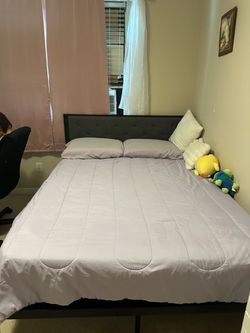 Bed and bed frame