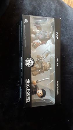 Bethesda mystery minis vinyl figures E3 showcase 2015