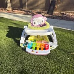 Fisher-Price Sit-Me-Up Floor Seat with Piano