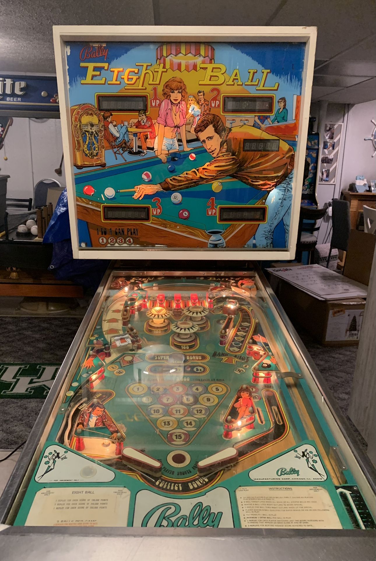 Bally Pinball Machine