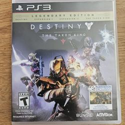 PS3 Destiny The Taken King CIB