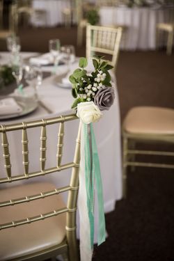 Chair Pew Decor