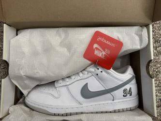 Nike Dunk Low SB Supreme 94 White Size 9 Brand New