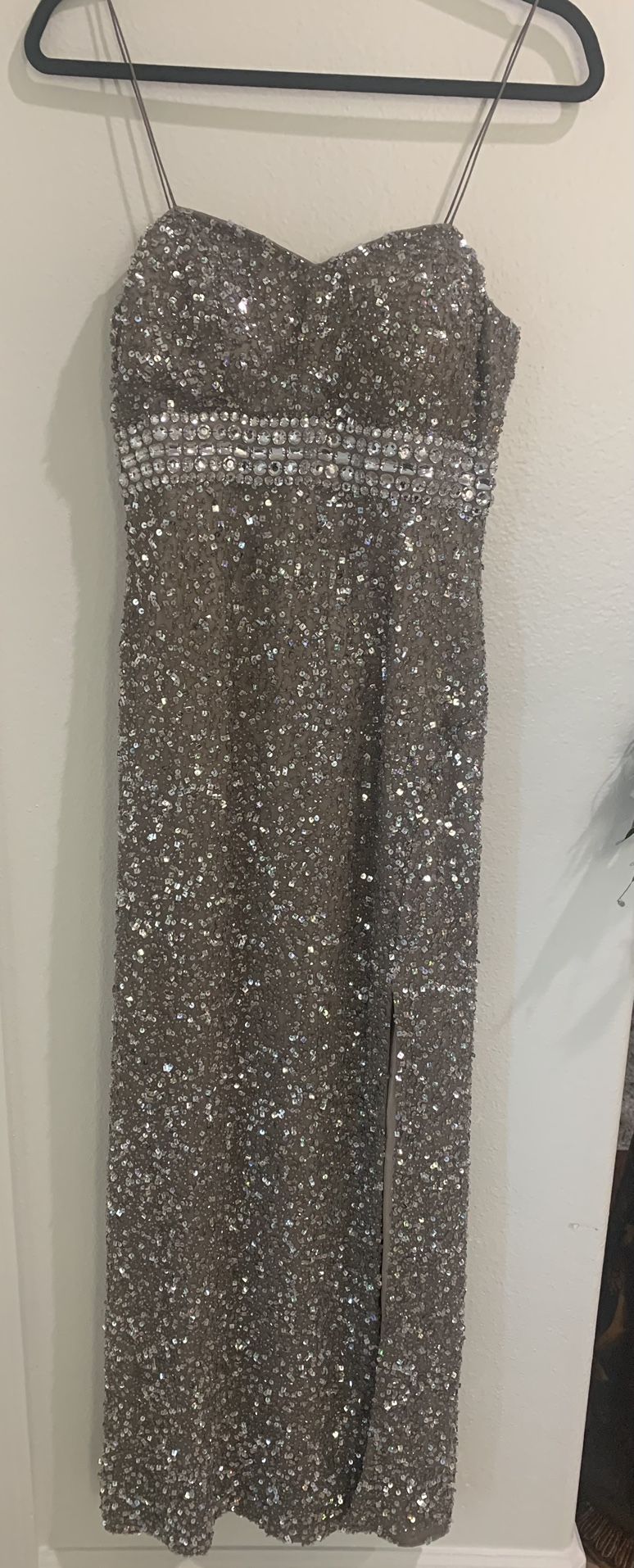 “Scala” Beaded Sequins Dress