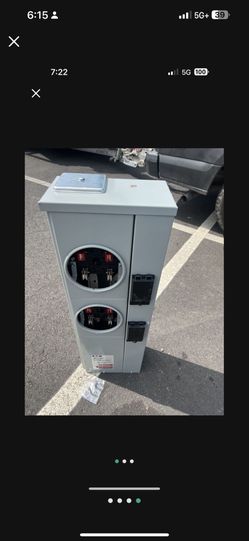 200 Amp Dual Meter Panel
