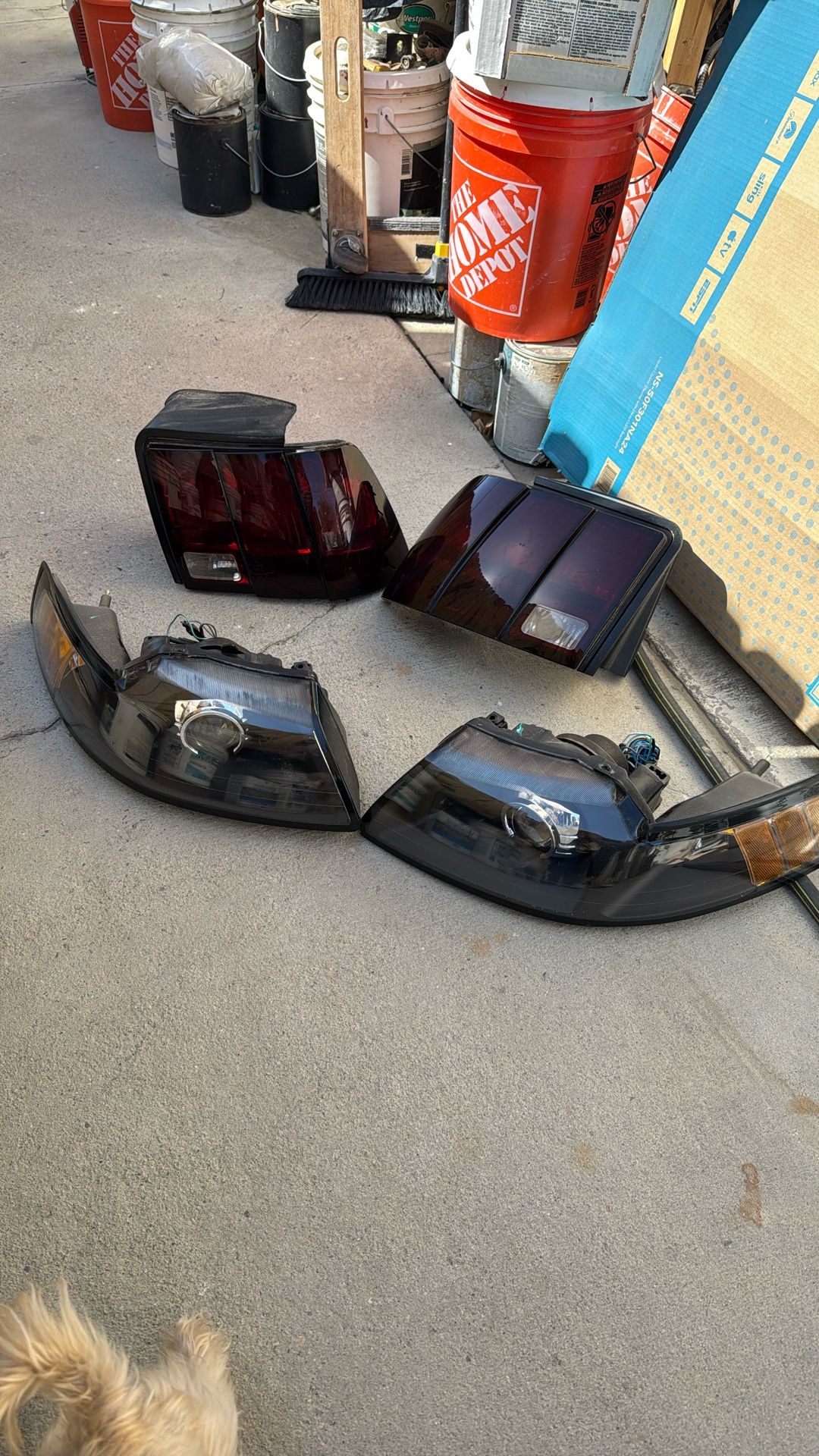 Ford Mustang 99-04 Headlights & Tail Lights
