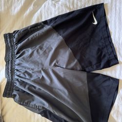 Nike shorts black and grey medium   