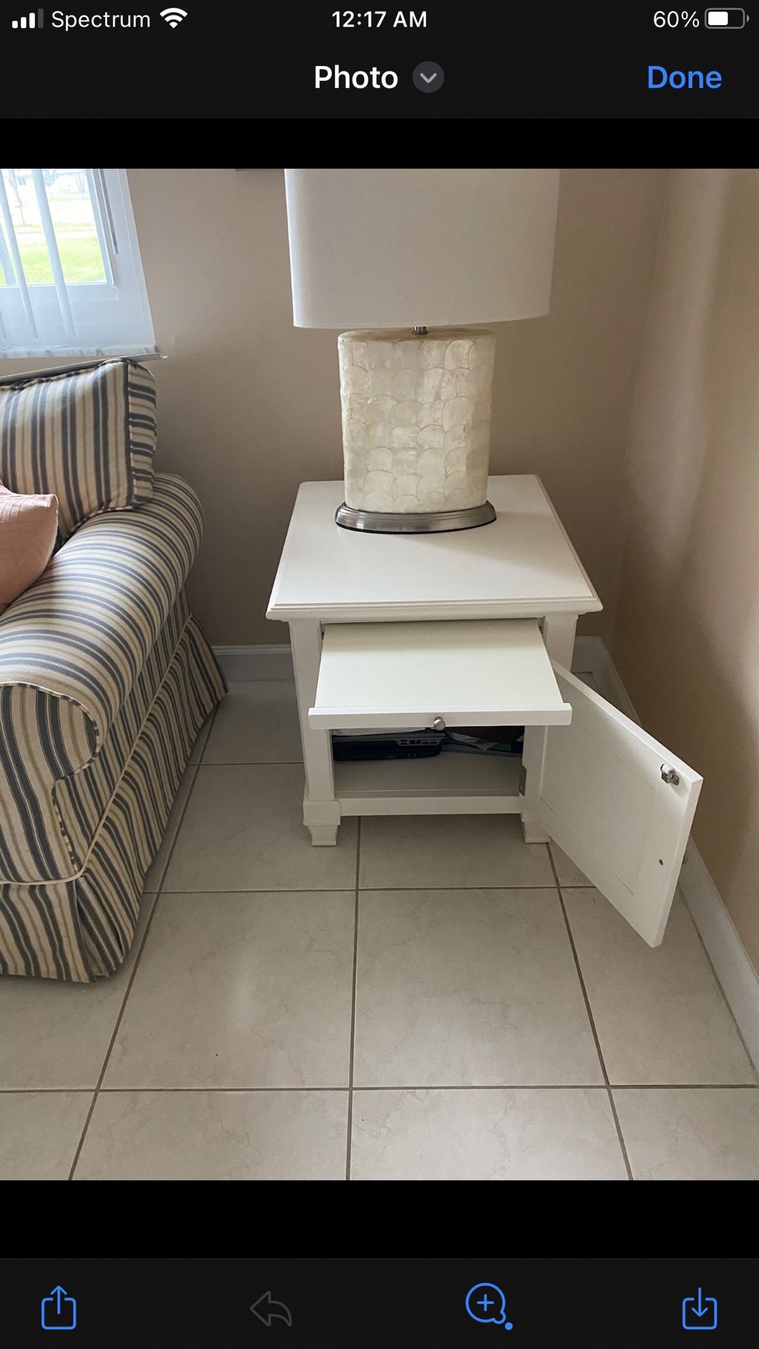 End Tables With Lamps