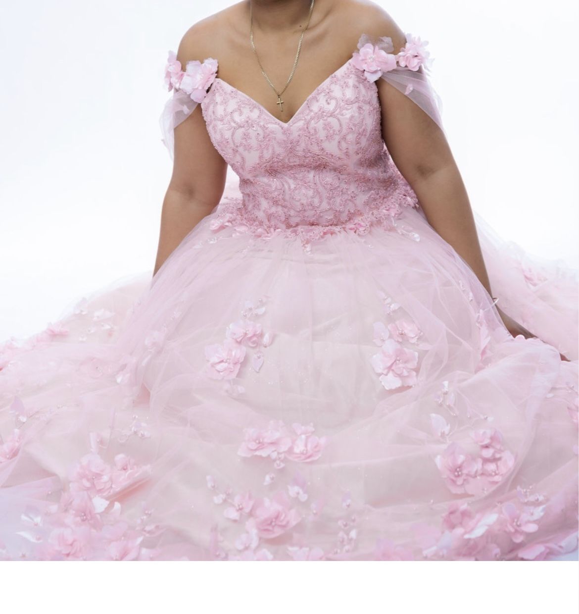 Light Pink Quinceanera Dress