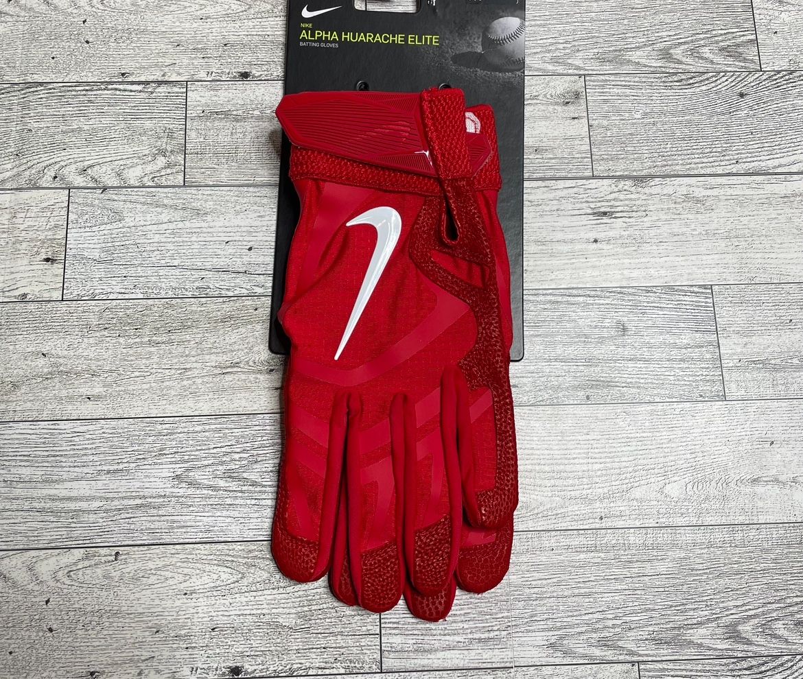 Nike Alpha Huarache Elite Baseball Batting Gloves 