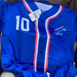 Bo Nix Button Up Jersey , “Bolieve” On The Back 