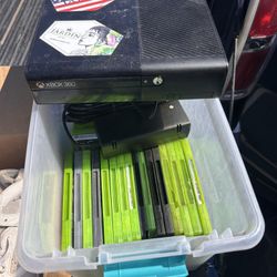 Xbox 360 W Games 