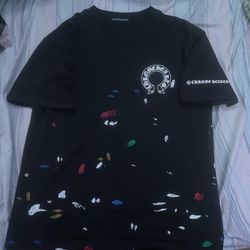 ch paint splatter t shirt