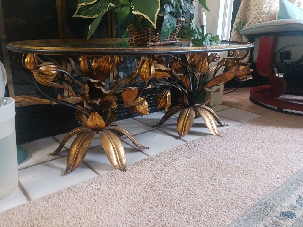 Hand Guilded Italian Table 