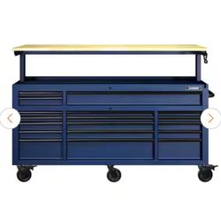 Blue husky 2024 tool box