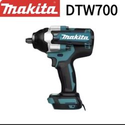 Makita-llave de impacto eléctrica inalámbrica 1000 N.M, alto par, DTW700, 1/2 pulgad