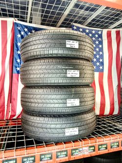 ✔️ Set of 4 Used Tires P225/65R17 MICHELIN PRIMACY A/S TOURING ALL SEASON 225 65 17
