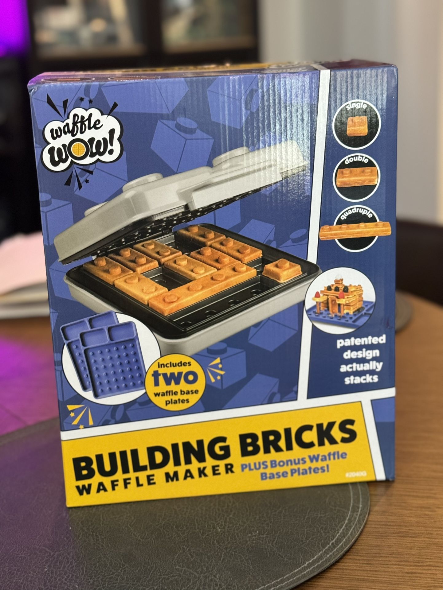 NEW/UNOPENED: Waffle Iron - Building Bricks (like LEGO)