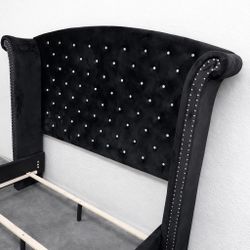 Black King Size Bed Frame 