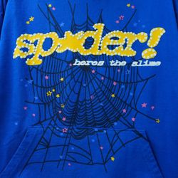 Blue Tc Spider hoodie (ALL SIZES) *READ DESCRIPTION*
