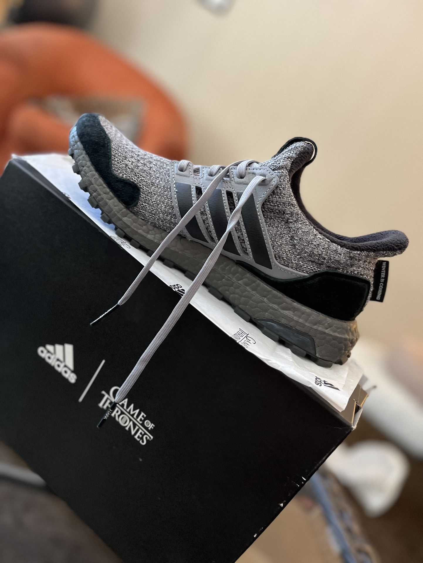 Adidas Ultra Boost Game Of Thrones House Stark 1/2