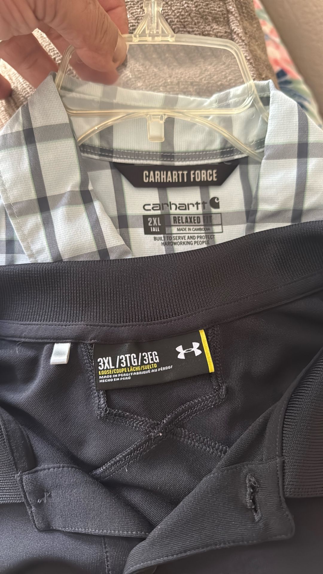 Men’s 2xl And 3xl Shirts And Jackets
