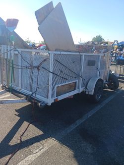 Utility Trailer 10x6 all paper in order